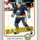 1981-82 O-Pee-Chee #26 John Van Boxmeer  Buffalo Sabres  V29558