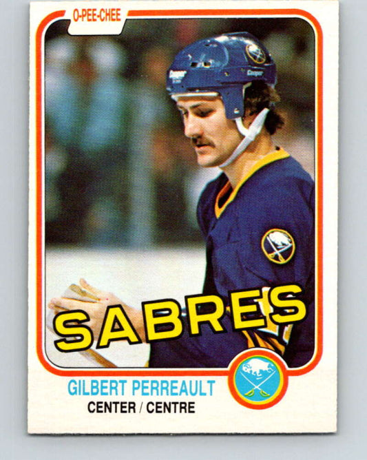 1981-82 O-Pee-Chee #30 Gilbert Perreault  Buffalo Sabres  V29586