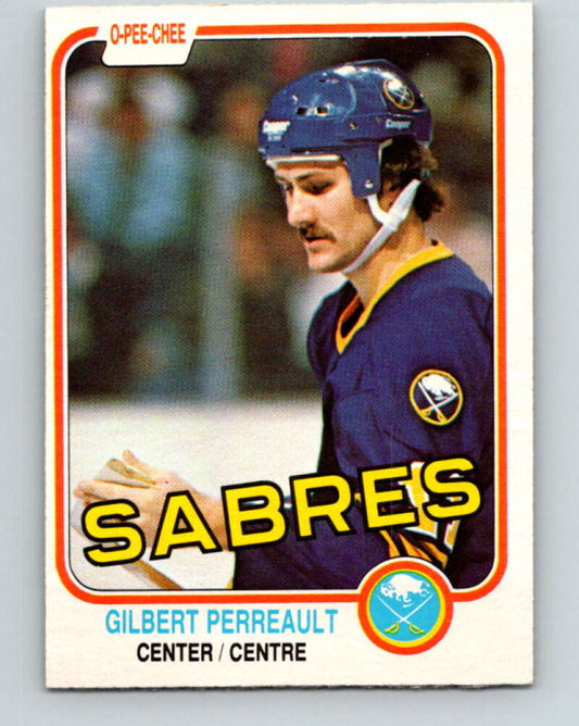 1981-82 O-Pee-Chee #30 Gilbert Perreault  Buffalo Sabres  V29587
