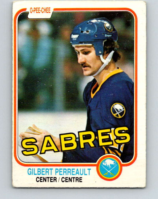 1981-82 O-Pee-Chee #30 Gilbert Perreault  Buffalo Sabres  V29590