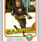 1981-82 O-Pee-Chee #31 Craig Ramsay  Buffalo Sabres  V29600