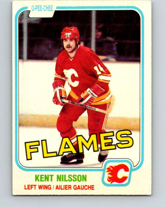 1981-82 O-Pee-Chee #34 Kent Nilsson  Calgary Flames  V29619