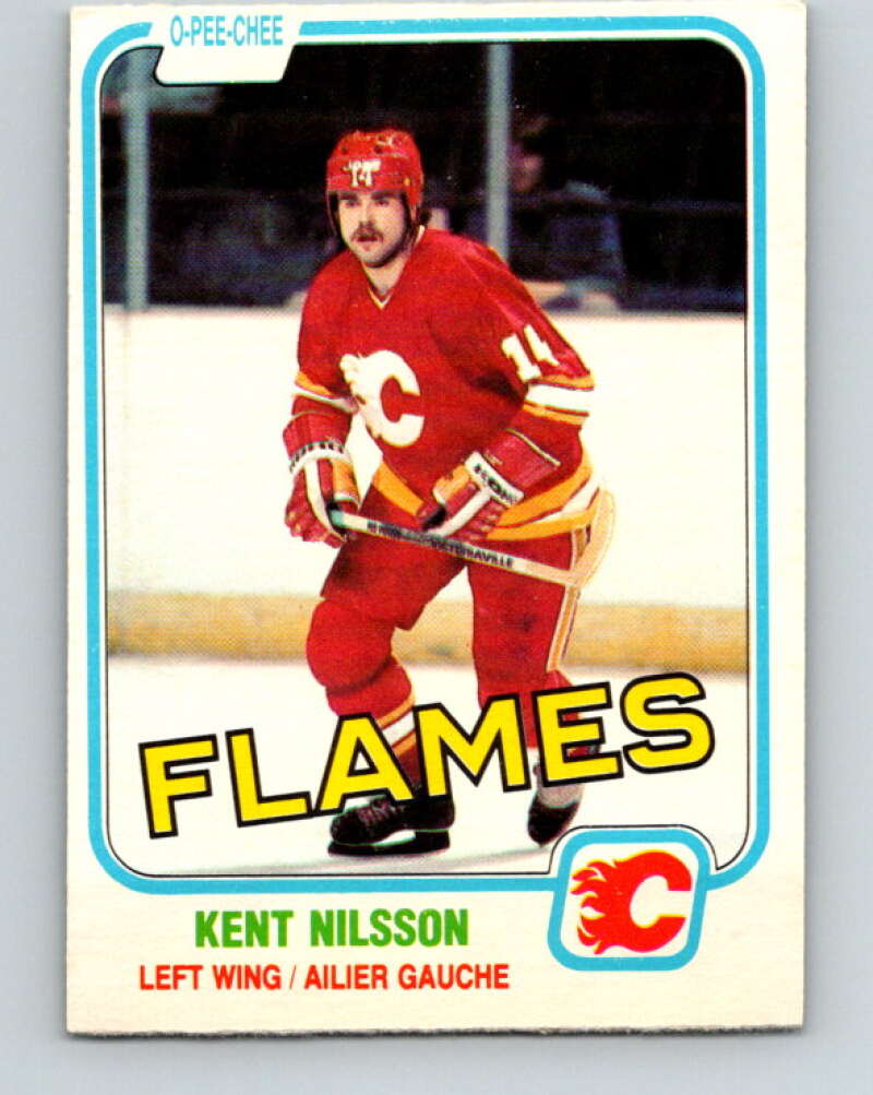 1981-82 O-Pee-Chee #34 Kent Nilsson  Calgary Flames  V29620