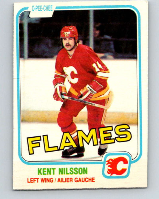 1981-82 O-Pee-Chee #34 Kent Nilsson  Calgary Flames  V29622