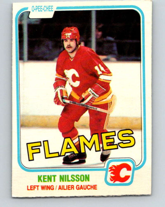 1981-82 O-Pee-Chee #34 Kent Nilsson  Calgary Flames  V29623