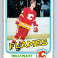 1981-82 O-Pee-Chee #35 Willi Plett  Calgary Flames  V29628