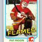 1981-82 O-Pee-Chee #37 Pat Riggin  RC Rookie Calgary Flames  V29643
