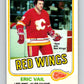 1981-82 O-Pee-Chee #38 Eric Vail  Detroit Red Wings  V29653