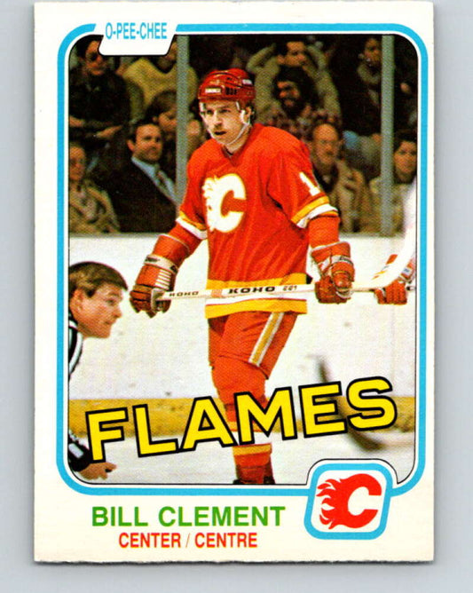 1981-82 O-Pee-Chee #39 Bill Clement  Calgary Flames  V29654