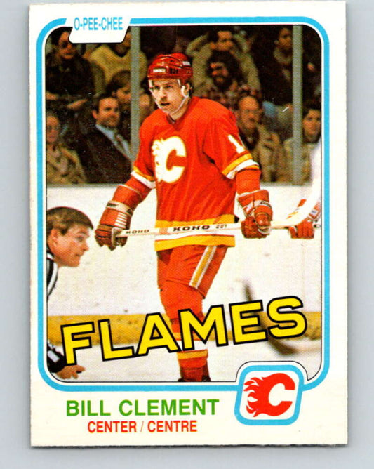 1981-82 O-Pee-Chee #39 Bill Clement  Calgary Flames  V29655
