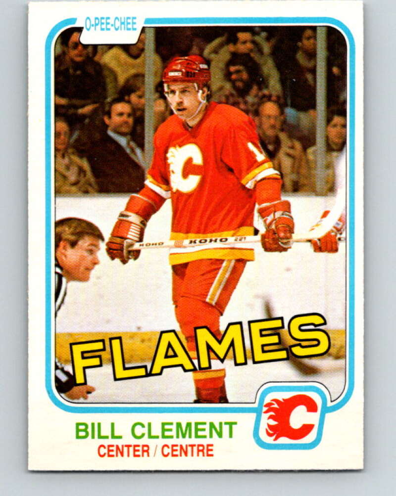 1981-82 O-Pee-Chee #39 Bill Clement  Calgary Flames  V29658