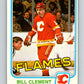 1981-82 O-Pee-Chee #39 Bill Clement  Calgary Flames  V29659