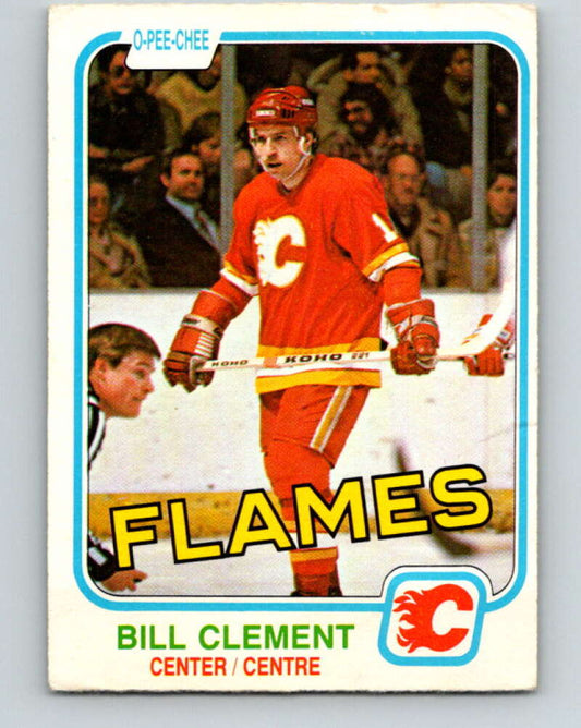 1981-82 O-Pee-Chee #39 Bill Clement  Calgary Flames  V29659