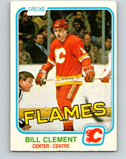 1981-82 O-Pee-Chee #39 Bill Clement  Calgary Flames  V29662