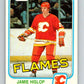 1981-82 O-Pee-Chee #40 Jamie Hislop  Calgary Flames  V29671