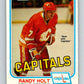 1981-82 O-Pee-Chee #41 Randy Holt  Washington Capitals  V29681