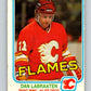 1981-82 O-Pee-Chee #42 Dan Labraaten  Calgary Flames  V29687