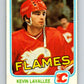 1981-82 O-Pee-Chee #43 Kevin LaVallee  RC Rookie Calgary Flames  V29691