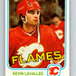 1981-82 O-Pee-Chee #43 Kevin LaVallee  RC Rookie Calgary Flames  V29692