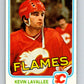 1981-82 O-Pee-Chee #43 Kevin LaVallee  RC Rookie Calgary Flames  V29696