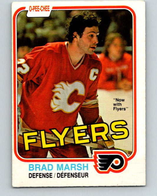 1981-82 O-Pee-Chee #47 Brad Marsh  Philadelphia Flyers  V29723