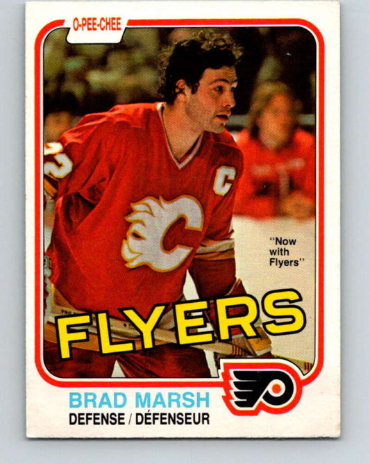 1981-82 O-Pee-Chee #47 Brad Marsh  Philadelphia Flyers  V29726