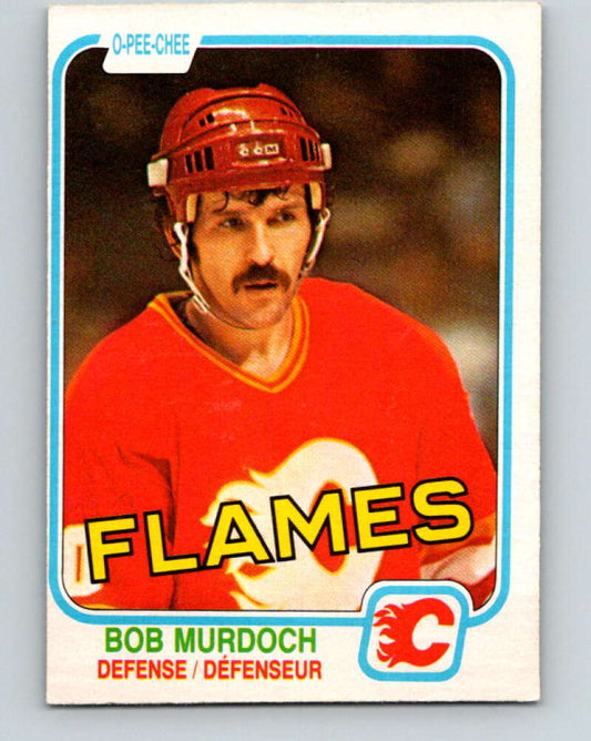 1981-82 O-Pee-Chee #48 Bob Murdoch  Calgary Flames  V29729
