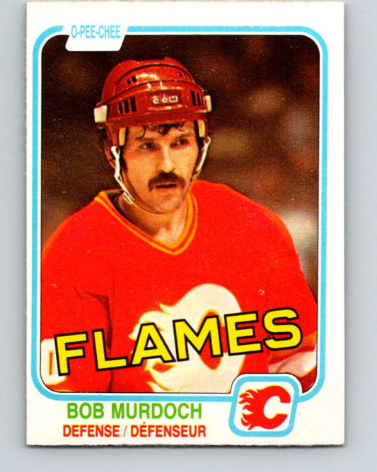1981-82 O-Pee-Chee #48 Bob Murdoch  Calgary Flames  V29731