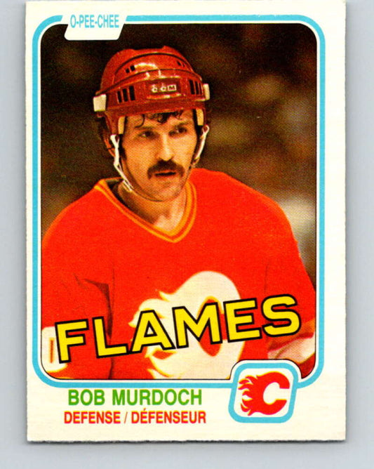 1981-82 O-Pee-Chee #48 Bob Murdoch  Calgary Flames  V29732