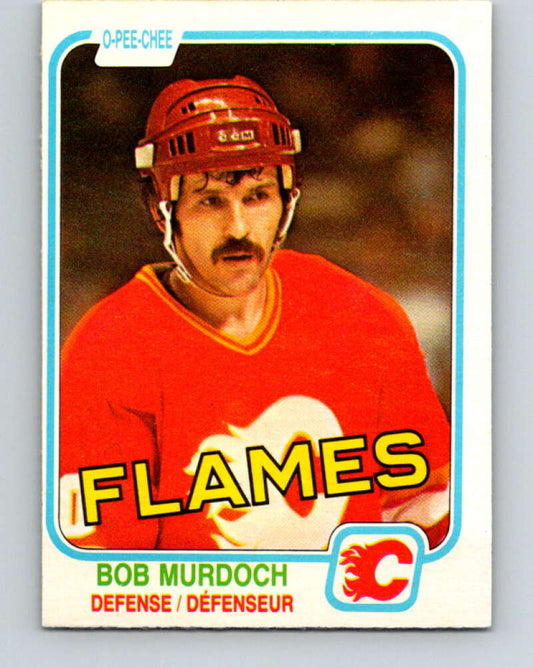 1981-82 O-Pee-Chee #48 Bob Murdoch  Calgary Flames  V29735