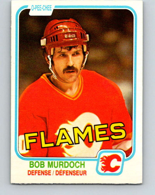 1981-82 O-Pee-Chee #48 Bob Murdoch  Calgary Flames  V29737