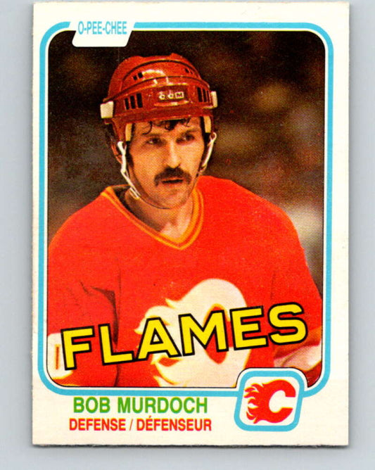 1981-82 O-Pee-Chee #48 Bob Murdoch  Calgary Flames  V29739
