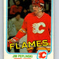 1981-82 O-Pee-Chee #49 Jim Peplinski  RC Rookie Calgary Flames  V29741