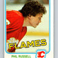 1981-82 O-Pee-Chee #51 Phil Russell  Calgary Flames  V29758
