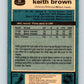 1981-82 O-Pee-Chee #55 Keith Brown  Chicago Blackhawks  V29787