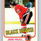 1981-82 O-Pee-Chee #60 Grant Mulvey  Chicago Blackhawks  V29834