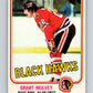 1981-82 O-Pee-Chee #60 Grant Mulvey  Chicago Blackhawks  V29835
