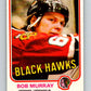 1981-82 O-Pee-Chee #61 Bob Murray  Chicago Blackhawks  V29838