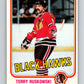 1981-82 O-Pee-Chee #62 Terry Ruskowski  Chicago Blackhawks  V29846