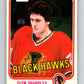 1981-82 O-Pee-Chee #64 Glen Sharpley  Chicago Blackhawks  V29853