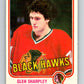 1981-82 O-Pee-Chee #64 Glen Sharpley  Chicago Blackhawks  V29856
