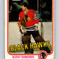 1981-82 O-Pee-Chee #68 Murray Bannerman RC Rookie Blackhawks  V29886