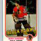 1981-82 O-Pee-Chee #68 Murray Bannerman RC Rookie Blackhawks  V29887