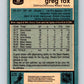 1981-82 O-Pee-Chee #69 Greg Fox  Chicago Blackhawks  V29904