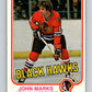1981-82 O-Pee-Chee #70 John Marks  Chicago Blackhawks  V29908