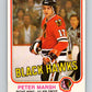 1981-82 O-Pee-Chee #71 Peter Marsh  Chicago Blackhawks  V29915