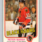 1981-82 O-Pee-Chee #71 Peter Marsh  Chicago Blackhawks  V29917