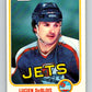 1981-82 O-Pee-Chee #74 Lucien DeBlois  Winnipeg Jets  V29942