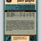 1981-82 O-Pee-Chee #75 Paul Gagne  RC Rookie Colorado Rockies  V29949