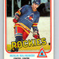 1981-82 O-Pee-Chee #76 Merlin Malinowski RC Rookie Rockies  V29953